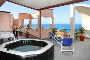 Attico vista mare con terrazza e spa riscaldata Santo Stefano Di Camastra
